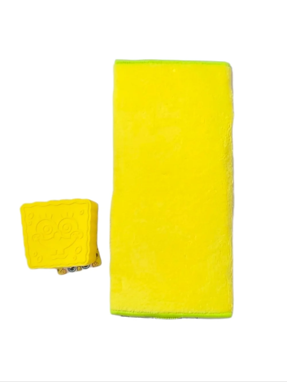 SpongeBob Squarepants Yellow Pet Dog Puppy Food Bowls‎ Character Mat Squeaky Toy
